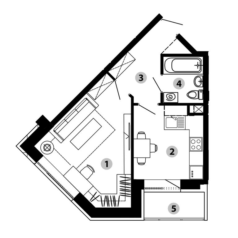 1-BD Apartment Sale, 35.4 sq. m. at Malinovo, mikrorayon Vostochny, 20, Zvenigorod, Odintsovskiy City District, Moscow Region, Russia #1 1-BD Apartment Sale, 35.4 sq. m. at Malinovo, mikrorayon Vostochny, 20, Zvenigorod, Odintsovskiy City District, Moscow Region, Russia #1