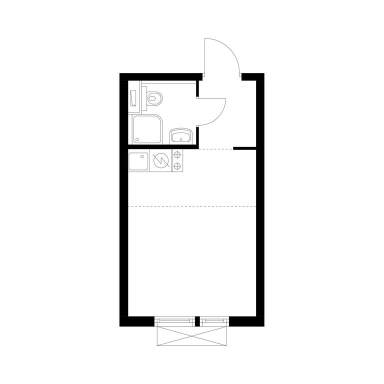 Apartment Sale, 19.9 sq. m. at Kolskaya 8, Kolskaya Street, 8с16, Moscow, Russia #1 Apartment Sale, 19.9 sq. m. at Kolskaya 8, Kolskaya Street, 8с16, Moscow, Russia #1