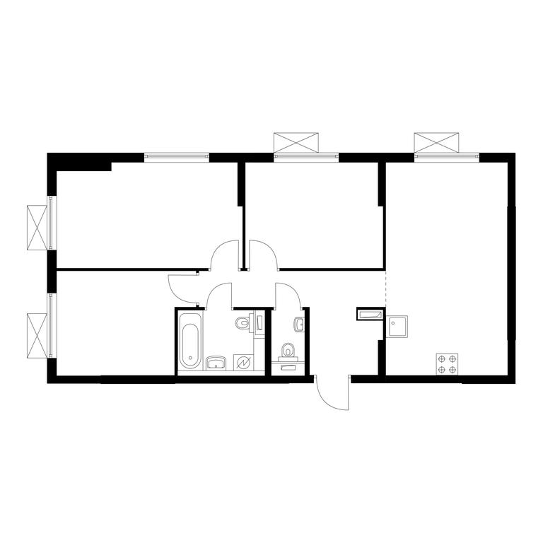3-BD Apartment Sale, 67.5 sq. m. at Kuzminskiy Les, mikrorayon Belaya Dacha, 25, Kotelniki, Moscow Region, Russia #1 3-BD Apartment Sale, 67.5 sq. m. at Kuzminskiy Les, mikrorayon Belaya Dacha, 25, Kotelniki, Moscow Region, Russia #1
