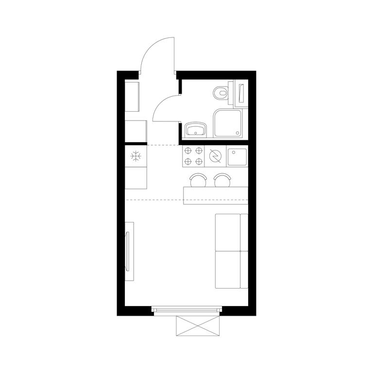 Apartment Sale, 20 sq. m. at Yaroslavskiy, 16th Microdistrict, Mytischi, Moscow Region, Russia #1 Apartment Sale, 20 sq. m. at Yaroslavskiy, 16th Microdistrict, Mytischi, Moscow Region, Russia #1