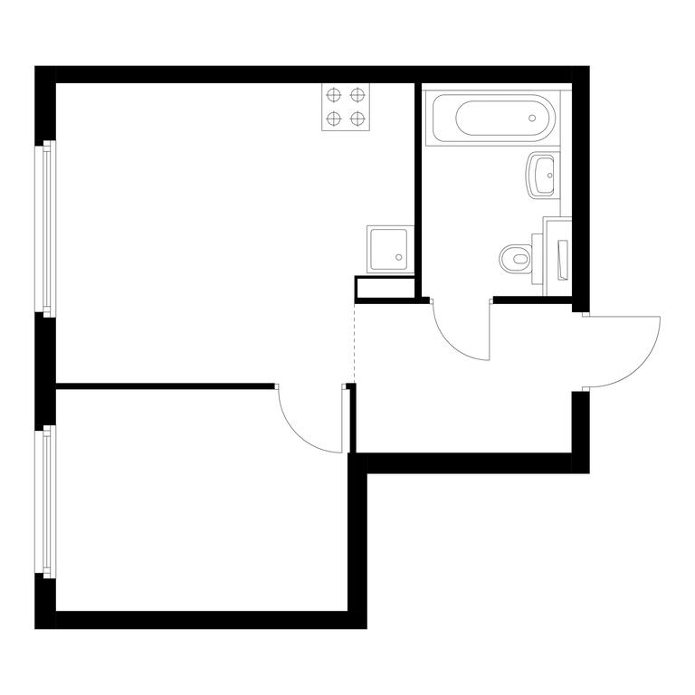 1-BD Apartment Sale, 36.1平方米 at Barklaya 6, Barklaya Street, 6, Moscow, Russia #1 1-BD Apartment Sale, 36.1平方米 at Barklaya 6, Barklaya Street, 6, Moscow, Russia #1