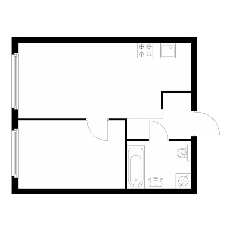 1-BD Apartment Sale, 38.5平方米 at Barklaya 6, Barklaya Street, 6, Moscow, Russia #1 1-BD Apartment Sale, 38.5平方米 at Barklaya 6, Barklaya Street, 6, Moscow, Russia #1