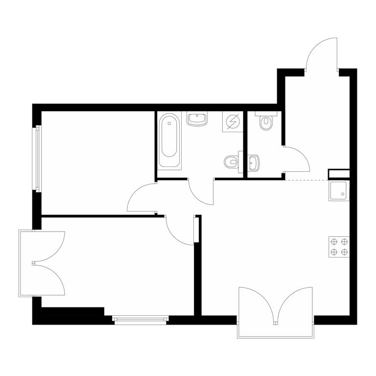 2-BD Apartment Sale, 52.4平方米 at Barklaya 6, Barklaya Street, 6, Moscow, Russia #1 2-BD Apartment Sale, 52.4平方米 at Barklaya 6, Barklaya Street, 6, Moscow, Russia #1