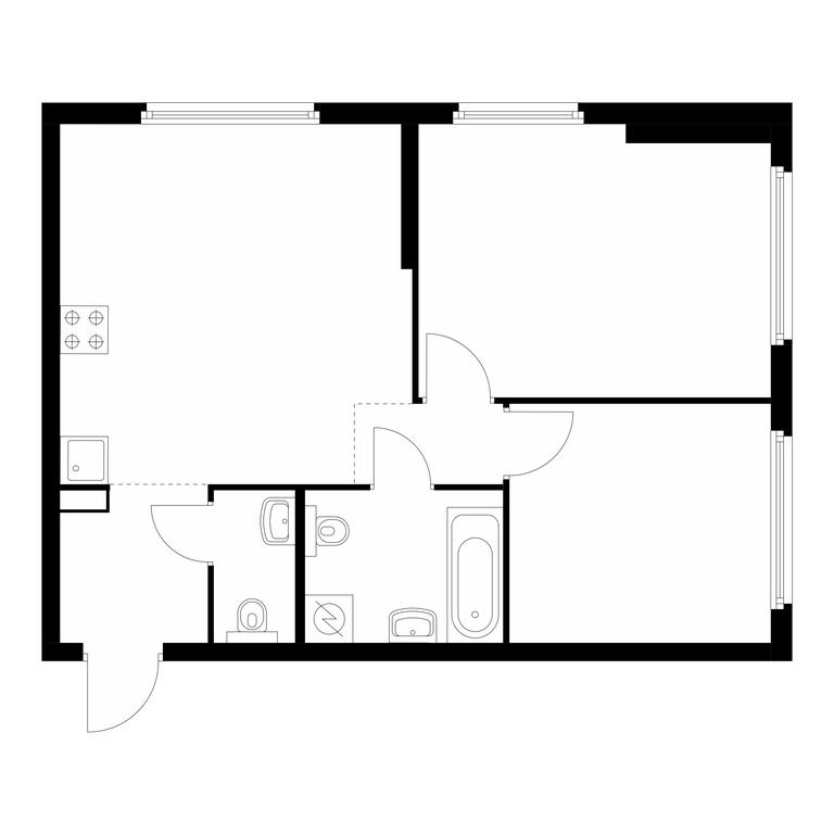 2-BD Apartment Sale, 55.6平方米 at Barklaya 6, Barklaya Street, 6, Moscow, Russia #1 2-BD Apartment Sale, 55.6平方米 at Barklaya 6, Barklaya Street, 6, Moscow, Russia #1