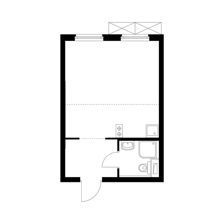 Apartment Sale, 25.4 sq. m. at Rustaveli 14, Rustaveli Street, 14с20, Moscow, Russia #1 Apartment Sale, 25.4 sq. m. at Rustaveli 14, Rustaveli Street, 14с20, Moscow, Russia #1