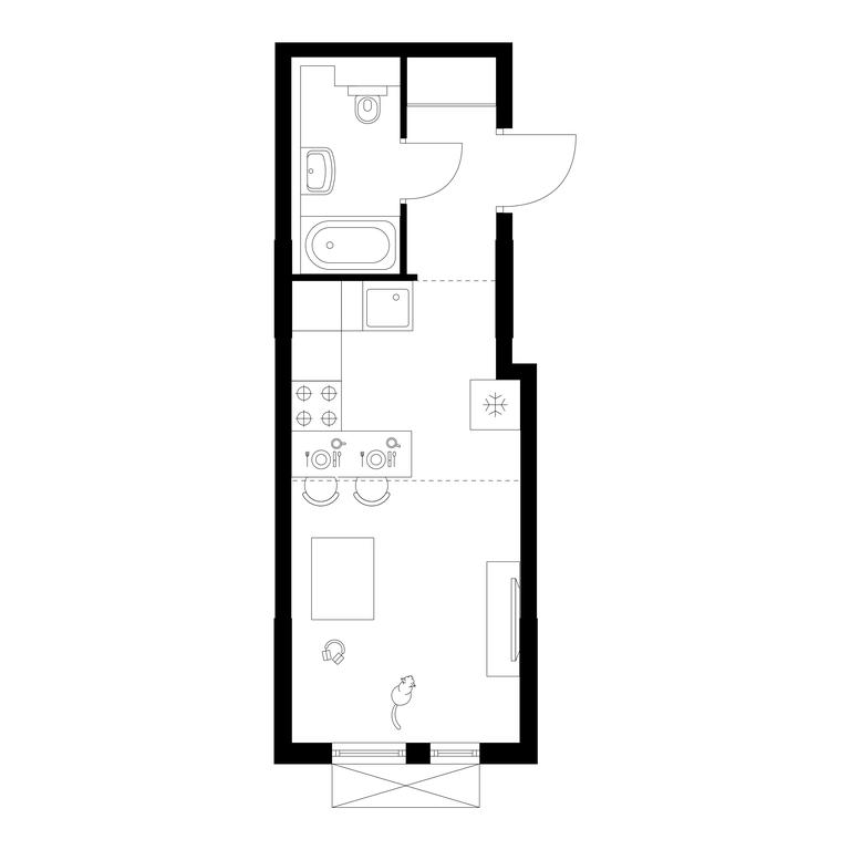 Apartment Sale, 21.1 sq. m. at Salarevo Park, Salaryevskaya Street, 8к1, Moskovskiy Settlement, Moscow, Russia #1 Apartment Sale, 21.1 sq. m. at Salarevo Park, Salaryevskaya Street, 8к1, Moskovskiy Settlement, Moscow, Russia #1