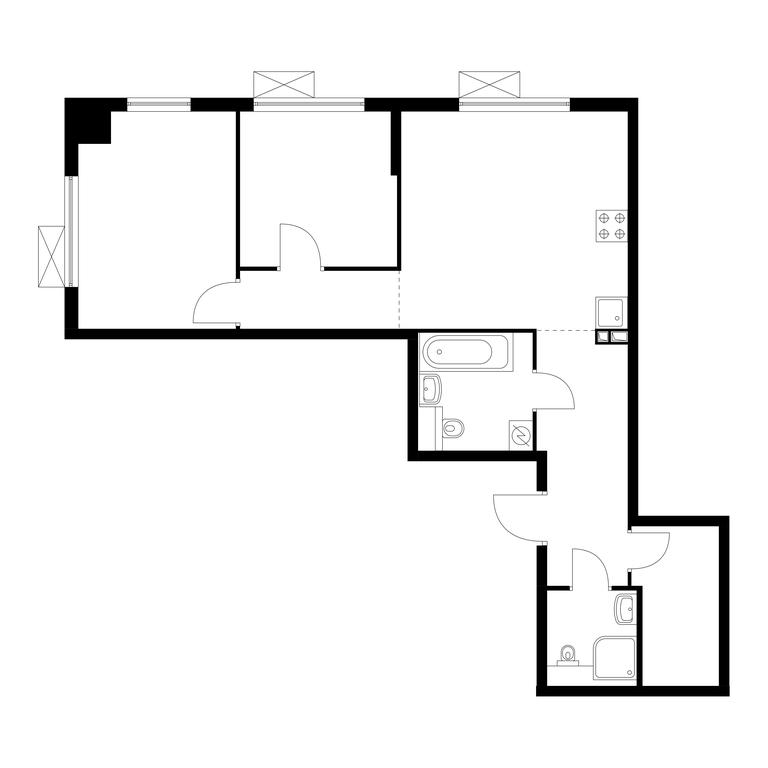 2-BD Apartment Sale, 60.2 sq. m. at Ilinskie Luga, Zapovednaya Street, 1, posyolok Ilyinskoye-Usovo, Krasnogorsk City District, Moscow Region, Russia #1 2-BD Apartment Sale, 60.2 sq. m. at Ilinskie Luga, Zapovednaya Street, 1, posyolok Ilyinskoye-Usovo, Krasnogorsk City District, Moscow Region, Russia #1