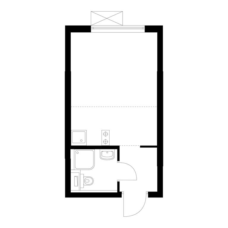 Apartment Sale, 19.7 sq. m. at Kuzminskiy Les, mikrorayon Belaya Dacha, 25, Kotelniki, Moscow Region, Russia #1