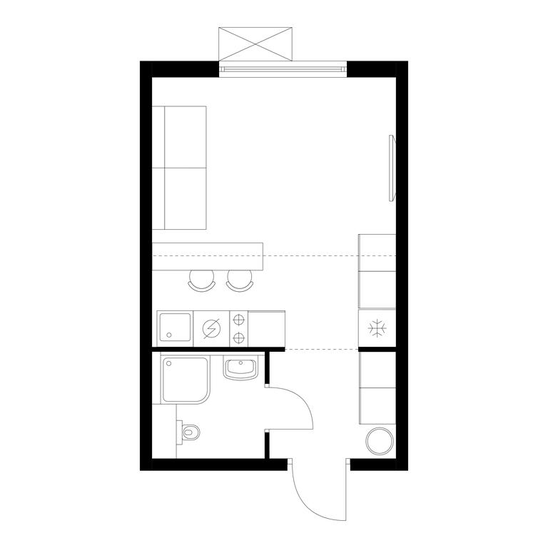 Apartment Sale, 23.6 sq. m. at Tomilinskiy Bulvar, Novaya Street, 1, Kotelniki, Moscow Region, Russia #1 Apartment Sale, 23.6 sq. m. at Tomilinskiy Bulvar, Novaya Street, 1, Kotelniki, Moscow Region, Russia #1