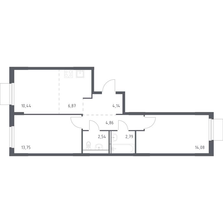 Продажа 1-комн. квартиры, 59,47 м² в ЖК «Мытищи Парк», Силикатная улица, 41к3, Мытищи, Московская область, Россия #1 Продажа 1-комн. квартиры, 59,47 м² в ЖК «Мытищи Парк», Силикатная улица, 41к3, Мытищи, Московская область, Россия #1