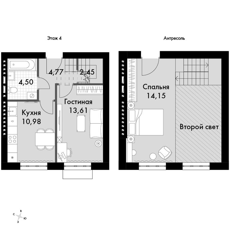 2-BD Apartment Sale, 63.4 sq. m. at Zhavoronki Club, zhiloy kompleks Akkord Smart-kvartal, Mitkino Village, Odintsovskiy City District, Moscow Region, Russia #1 2-BD Apartment Sale, 63.4 sq. m. at Zhavoronki Club, zhiloy kompleks Akkord Smart-kvartal, Mitkino Village, Odintsovskiy City District, Moscow Region, Russia #1