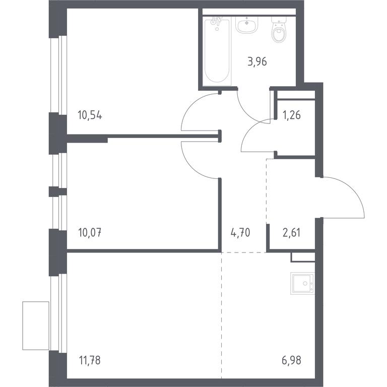 Продажа 1-комн. квартиры, 51,9 м² в ЖК «Квартал Ивакино», квартал Ивакино, микрорайон Клязьма-Старбеево, Химки, Московская область, Россия #1 Продажа 1-комн. квартиры, 51,9 м² в ЖК «Квартал Ивакино», квартал Ивакино, микрорайон Клязьма-Старбеево, Химки, Московская область, Россия #1