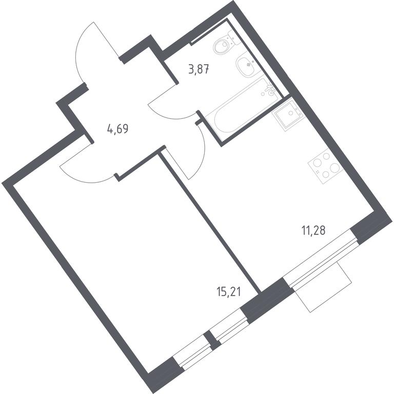 Apartment Sale, 35.05 sq. m. at Molzhaninovo, Leningradskoye Highway, 229, Moscow, Russia #1 Apartment Sale, 35.05 sq. m. at Molzhaninovo, Leningradskoye Highway, 229, Moscow, Russia #1