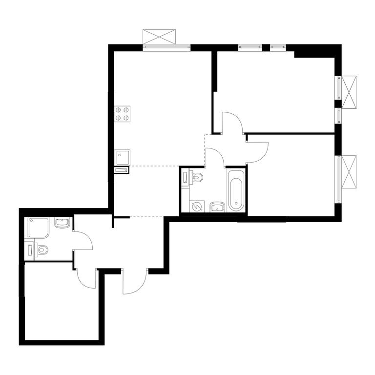 2-BD Apartment Sale, 64.7 sq. m. at Kuzminskiy Les, mikrorayon Belaya Dacha, 25, Kotelniki, Moscow Region, Russia #1 2-BD Apartment Sale, 64.7 sq. m. at Kuzminskiy Les, mikrorayon Belaya Dacha, 25, Kotelniki, Moscow Region, Russia #1