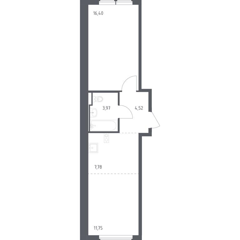Apartment Sale, 44.42 sq. m. at Ostafevo, Ostafyevskoe Highway, 12к1, Ryazanovskoe Settlement, Moscow, Russia #1 Apartment Sale, 44.42 sq. m. at Ostafevo, Ostafyevskoe Highway, 12к1, Ryazanovskoe Settlement, Moscow, Russia #1