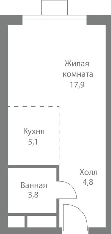 Apartment Sale, 31.6平方米 at Stellar City, Skolkovskoye Highway, 1, Moscow, Russia #1 Apartment Sale, 31.6平方米 at Stellar City, Skolkovskoye Highway, 1, Moscow, Russia #1