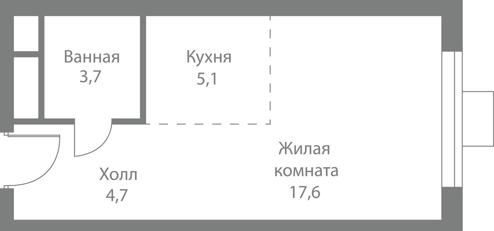 Apartment Sale, 31.1平方米 at Stellar City, Skolkovskoye Highway, 1, Moscow, Russia #1 Apartment Sale, 31.1平方米 at Stellar City, Skolkovskoye Highway, 1, Moscow, Russia #1