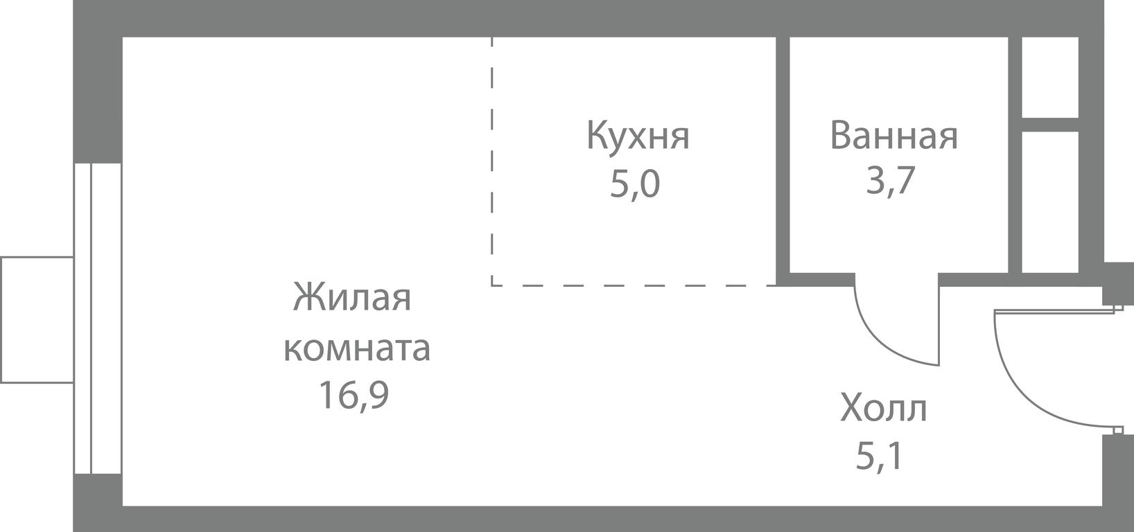 Apartment Sale, 30.7平方米 at Stellar City, Skolkovskoye Highway, 1, Moscow, Russia #1 Apartment Sale, 30.7平方米 at Stellar City, Skolkovskoye Highway, 1, Moscow, Russia #1