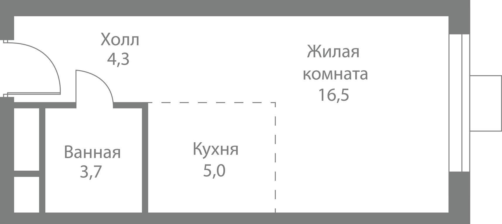 Apartment Sale, 29.5平方米 at Stellar City, Skolkovskoye Highway, 1, Moscow, Russia #1 Apartment Sale, 29.5平方米 at Stellar City, Skolkovskoye Highway, 1, Moscow, Russia #1