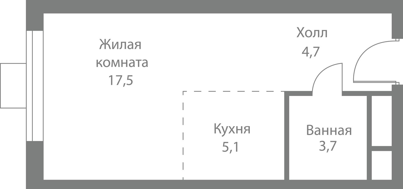Apartment Sale, 31 sq. m. at Stellar City, Skolkovskoye Highway, 1, Moscow, Russia #1 Apartment Sale, 31 sq. m. at Stellar City, Skolkovskoye Highway, 1, Moscow, Russia #1