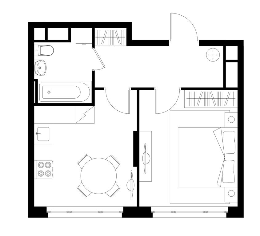 Apartment Sale, 36.1 sq. m. at Peredelkino Blizhnee, Korneya Chukovskogo Street, 1, Vnukovskoye Settlement, Moscow, Russia #1 Apartment Sale, 36.1 sq. m. at Peredelkino Blizhnee, Korneya Chukovskogo Street, 1, Vnukovskoye Settlement, Moscow, Russia #1