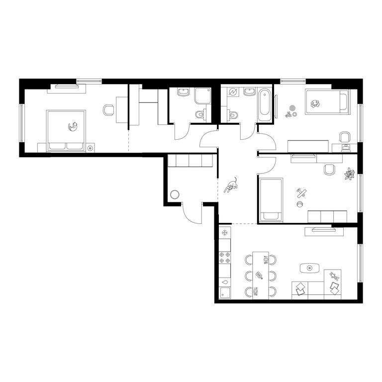 3-BD Apartment Sale, 95.1 sq. m. at Zelionyi Park, 687-y proyezd, 15с2, Zelenograd, Moscow, Russia #1 3-BD Apartment Sale, 95.1 sq. m. at Zelionyi Park, 687-y proyezd, 15с2, Zelenograd, Moscow, Russia #1