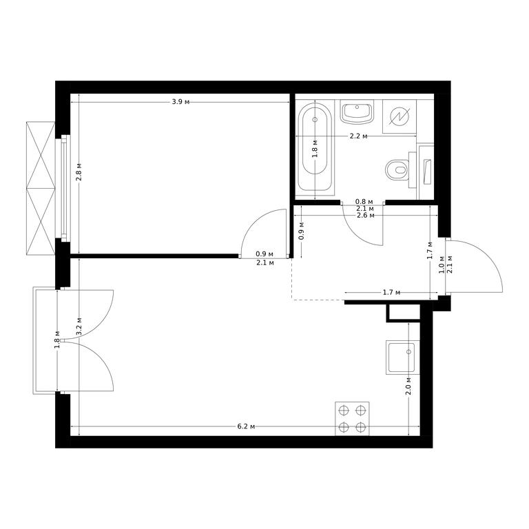 Продажа 1-комн. квартиры, 36,5 м² в ЖК «Красноказарменная 15», Красноказарменная улица, 15с4, Москва, Россия #1 Продажа 1-комн. квартиры, 36,5 м² в ЖК «Красноказарменная 15», Красноказарменная улица, 15с4, Москва, Россия #1