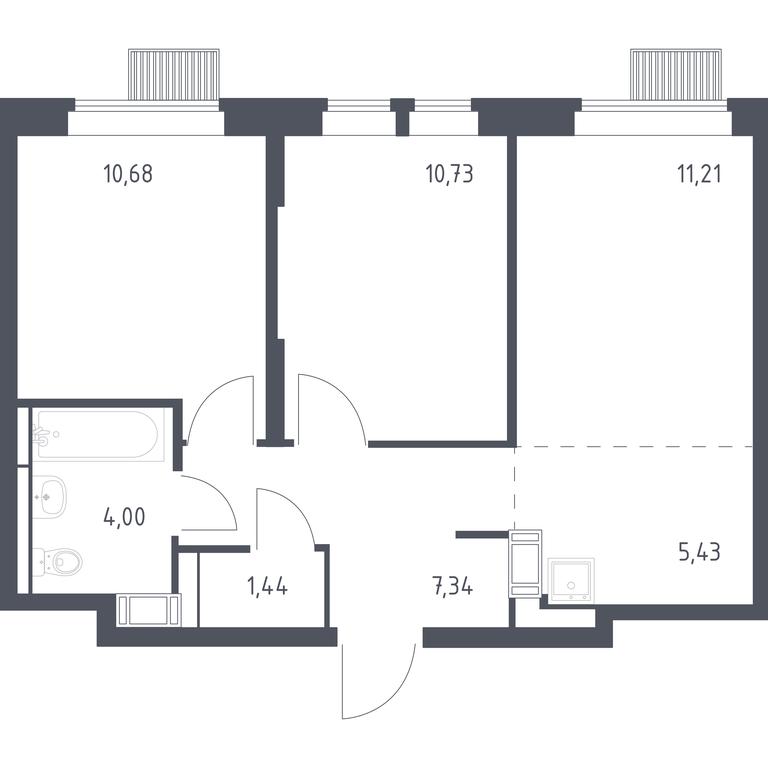 1-BD Apartment Sale, 50.83 sq. m. at Bolshoe Putilkovo, Prostornaya ulitsa, 1, Putilkovo Village, Krasnogorsk City District, Moscow Region, Russia #1 1-BD Apartment Sale, 50.83 sq. m. at Bolshoe Putilkovo, Prostornaya ulitsa, 1, Putilkovo Village, Krasnogorsk City District, Moscow Region, Russia #1