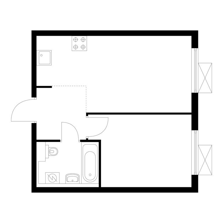 Продажа 1-комн. квартиры, 36,4 м² в ЖК «Люблинский парк», Люблинская улица, 78к2, Москва, Россия #1