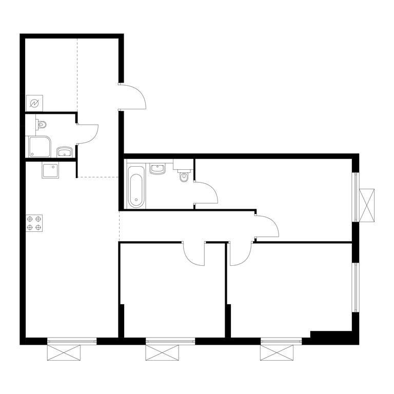 3-BD Apartment Sale, 87.8 sq. m. at Ilinskie Luga, Zapovednaya Street, 1, posyolok Ilyinskoye-Usovo, Krasnogorsk City District, Moscow Region, Russia #1 3-BD Apartment Sale, 87.8 sq. m. at Ilinskie Luga, Zapovednaya Street, 1, posyolok Ilyinskoye-Usovo, Krasnogorsk City District, Moscow Region, Russia #1