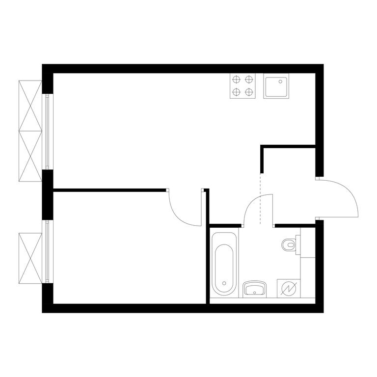 1-BD Apartment Sale, 32.3平方米 at Ilinskie Luga, Zapovednaya Street, 1, posyolok Ilyinskoye-Usovo, Krasnogorsk City District, Moscow Region, Russia #1 1-BD Apartment Sale, 32.3平方米 at Ilinskie Luga, Zapovednaya Street, 1, posyolok Ilyinskoye-Usovo, Krasnogorsk City District, Moscow Region, Russia #1