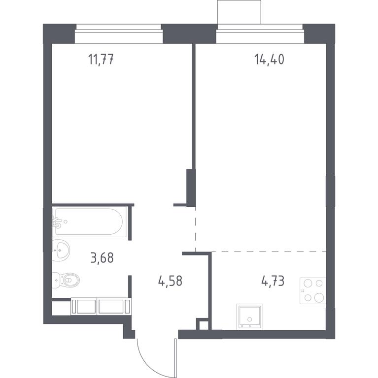 Apartment Sale, 38.2 sq. m. at Novograd Pavlino, Kosinskoye shosse, 2, Novoye Pavlino Microdistrict, Balashikha, Moscow Region, Russia #1 Apartment Sale, 38.2 sq. m. at Novograd Pavlino, Kosinskoye shosse, 2, Novoye Pavlino Microdistrict, Balashikha, Moscow Region, Russia #1