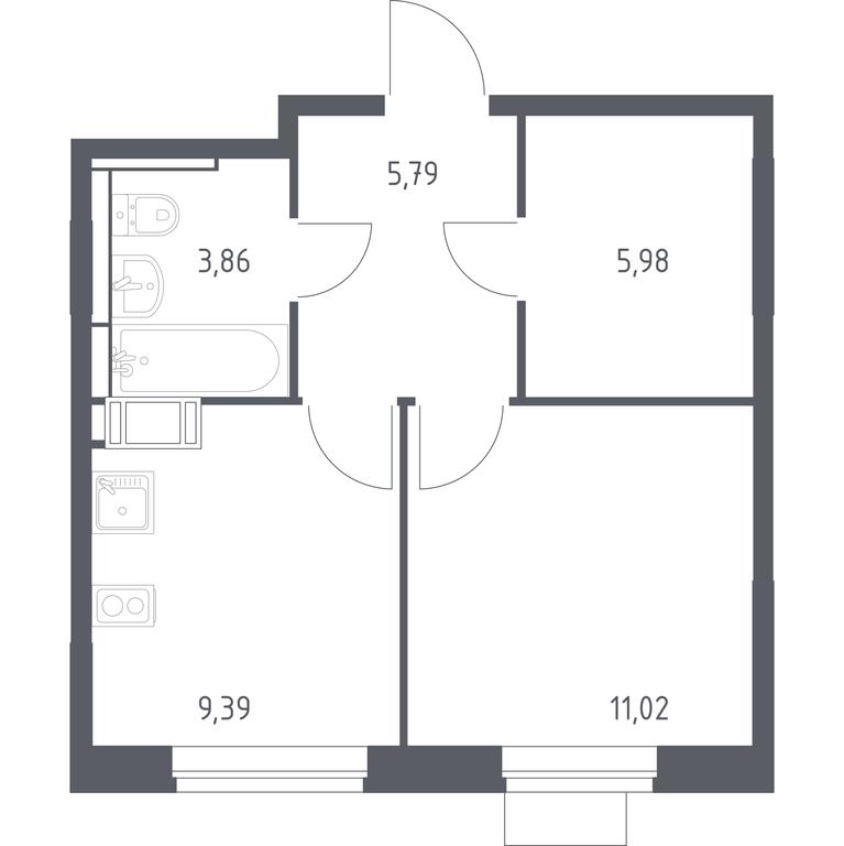 Apartment Sale, 36.04 sq. m. at Piatnitskie Luga, Pyatnitskoye Highway, 2, derevnya Yurlovo, Solnechnogorsk City District, Moscow Region, Russia #1 Apartment Sale, 36.04 sq. m. at Piatnitskie Luga, Pyatnitskoye Highway, 2, derevnya Yurlovo, Solnechnogorsk City District, Moscow Region, Russia #1