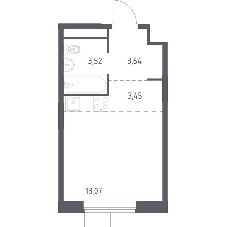 Apartment Sale, 22.8 sq. m. at Novograd Pavlino, Kosinskoye shosse, 2, Novoye Pavlino Microdistrict, Balashikha, Moscow Region, Russia #1 Apartment Sale, 22.8 sq. m. at Novograd Pavlino, Kosinskoye shosse, 2, Novoye Pavlino Microdistrict, Balashikha, Moscow Region, Russia #1