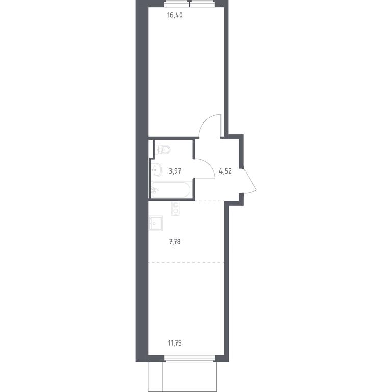 Apartment Sale, 44.42 sq. m. at Ostafevo, Ostafyevskoe Highway, 12к1, Ryazanovskoe Settlement, Moscow, Russia #1 Apartment Sale, 44.42 sq. m. at Ostafevo, Ostafyevskoe Highway, 12к1, Ryazanovskoe Settlement, Moscow, Russia #1