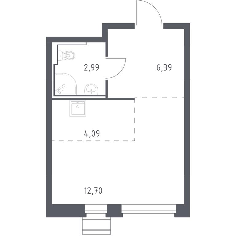 Apartment Sale, 26.17 sq. m. at Rublevskiy Kvartal, Laykovo Green Quarter, zhiloy kompleks Gorod-sobytiye Laykovo, selo Laykovo, Odintsovskiy City District, Moscow Region, Russia #1 Apartment Sale, 26.17 sq. m. at Rublevskiy Kvartal, Laykovo Green Quarter, zhiloy kompleks Gorod-sobytiye Laykovo, selo Laykovo, Odintsovskiy City District, Moscow Region, Russia #1