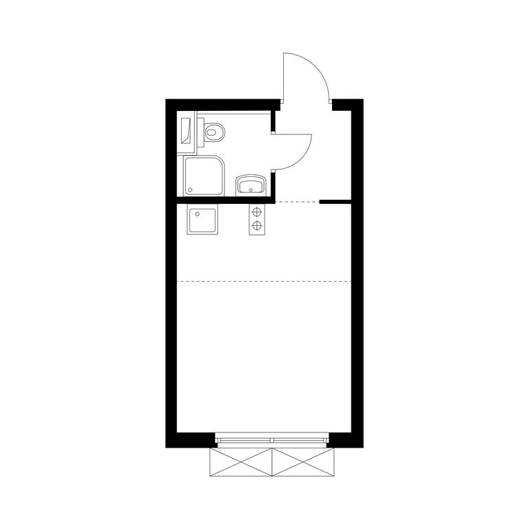 Apartment Sale, 19.8 sq. m. at Rustaveli 14, Rustaveli Street, 14с20, Moscow, Russia #2