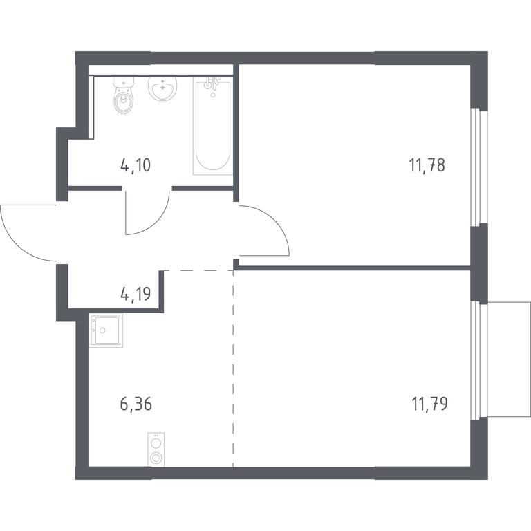 Apartment Sale, 38.22 sq. m. at Prigorod Lesnoe, Molodyozhny bulvar, 6, derevnya Misaylovo, Leninskiy City District, Moscow Region, Russia #1 Apartment Sale, 38.22 sq. m. at Prigorod Lesnoe, Molodyozhny bulvar, 6, derevnya Misaylovo, Leninskiy City District, Moscow Region, Russia #1