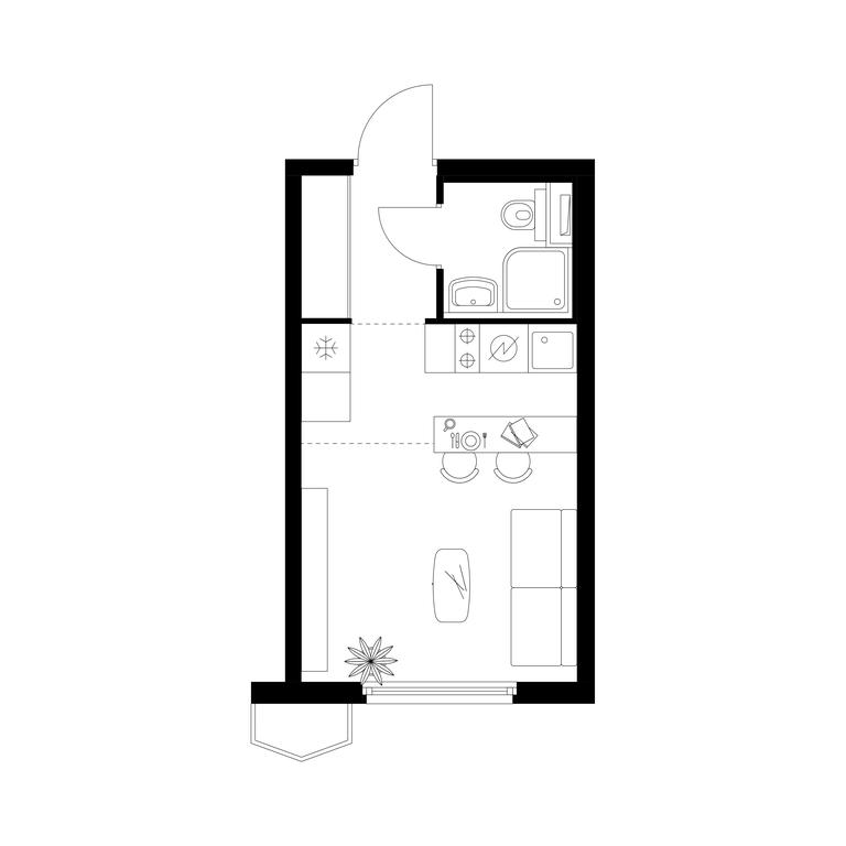 Apartment Sale, 20 sq. m. at Businovskiy Park, Izhorskaya Street, 6с5, Moscow, Russia #1 Apartment Sale, 20 sq. m. at Businovskiy Park, Izhorskaya Street, 6с5, Moscow, Russia #1