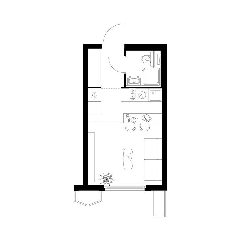 Apartment Sale, 20 sq. m. at Businovskiy Park, Izhorskaya Street, 6с5, Moscow, Russia #2 Apartment Sale, 20 sq. m. at Businovskiy Park, Izhorskaya Street, 6с5, Moscow, Russia #2