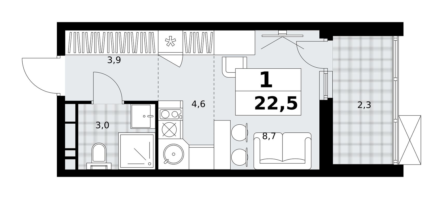Apartment Sale, 22.5 sq. m. at Skandinaviya, Skandinaviya Residential Complex, Sosenskoye Settlement, Moscow, Russia #1 Apartment Sale, 22.5 sq. m. at Skandinaviya, Skandinaviya Residential Complex, Sosenskoye Settlement, Moscow, Russia #1