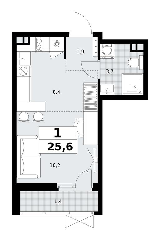 Apartment Sale, 25.6 sq. m. at Skandinaviya, Skandinaviya Residential Complex, Sosenskoye Settlement, Moscow, Russia #1 Apartment Sale, 25.6 sq. m. at Skandinaviya, Skandinaviya Residential Complex, Sosenskoye Settlement, Moscow, Russia #1
