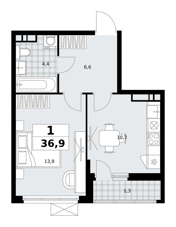 Apartment Sale, 36.9 sq. m. at Skandinaviya, Skandinaviya Residential Complex, Sosenskoye Settlement, Moscow, Russia #1 Apartment Sale, 36.9 sq. m. at Skandinaviya, Skandinaviya Residential Complex, Sosenskoye Settlement, Moscow, Russia #1
