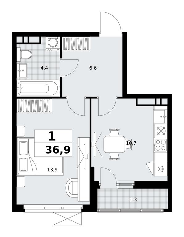 Apartment Sale, 36.9 sq. m. at Skandinaviya, Skandinaviya Residential Complex, Sosenskoye Settlement, Moscow, Russia #1 Apartment Sale, 36.9 sq. m. at Skandinaviya, Skandinaviya Residential Complex, Sosenskoye Settlement, Moscow, Russia #1