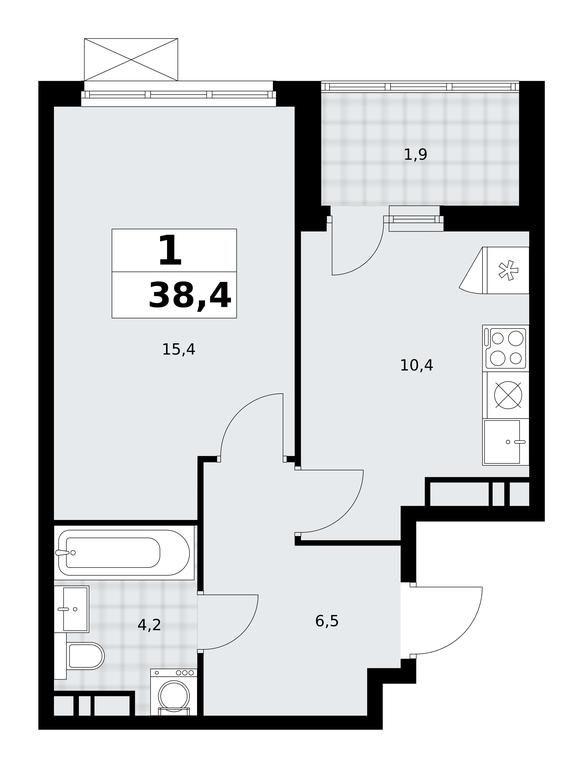 Apartment Sale, 38.4 sq. m. at Skandinaviya, Skandinaviya Residential Complex, Sosenskoye Settlement, Moscow, Russia #1 Apartment Sale, 38.4 sq. m. at Skandinaviya, Skandinaviya Residential Complex, Sosenskoye Settlement, Moscow, Russia #1