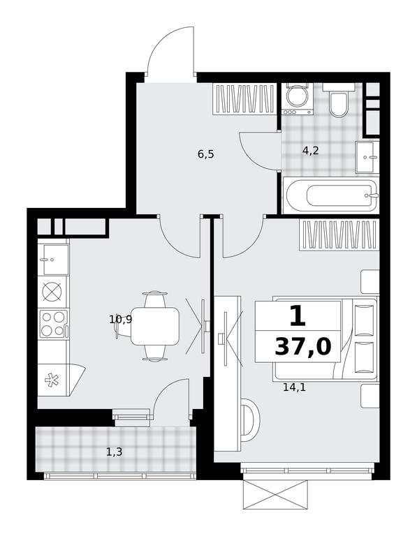 Apartment Sale, 37 sq. m. at Skandinaviya, Skandinaviya Residential Complex, Sosenskoye Settlement, Moscow, Russia #1 Apartment Sale, 37 sq. m. at Skandinaviya, Skandinaviya Residential Complex, Sosenskoye Settlement, Moscow, Russia #1