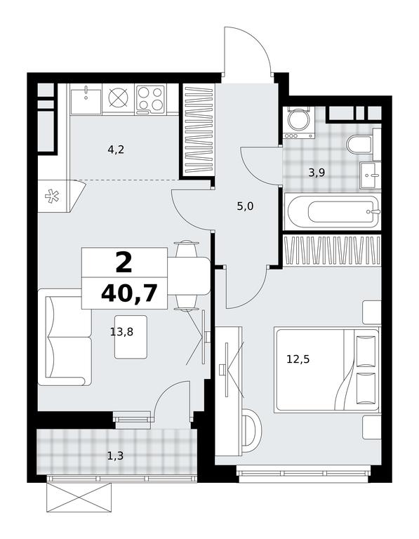 Продажа 1-комн. квартиры, 40,7 м² в ЖК «Скандинавия», жилой комплекс Скандинавия, поселение Сосенское, Москва, Россия #1 Продажа 1-комн. квартиры, 40,7 м² в ЖК «Скандинавия», жилой комплекс Скандинавия, поселение Сосенское, Москва, Россия #1