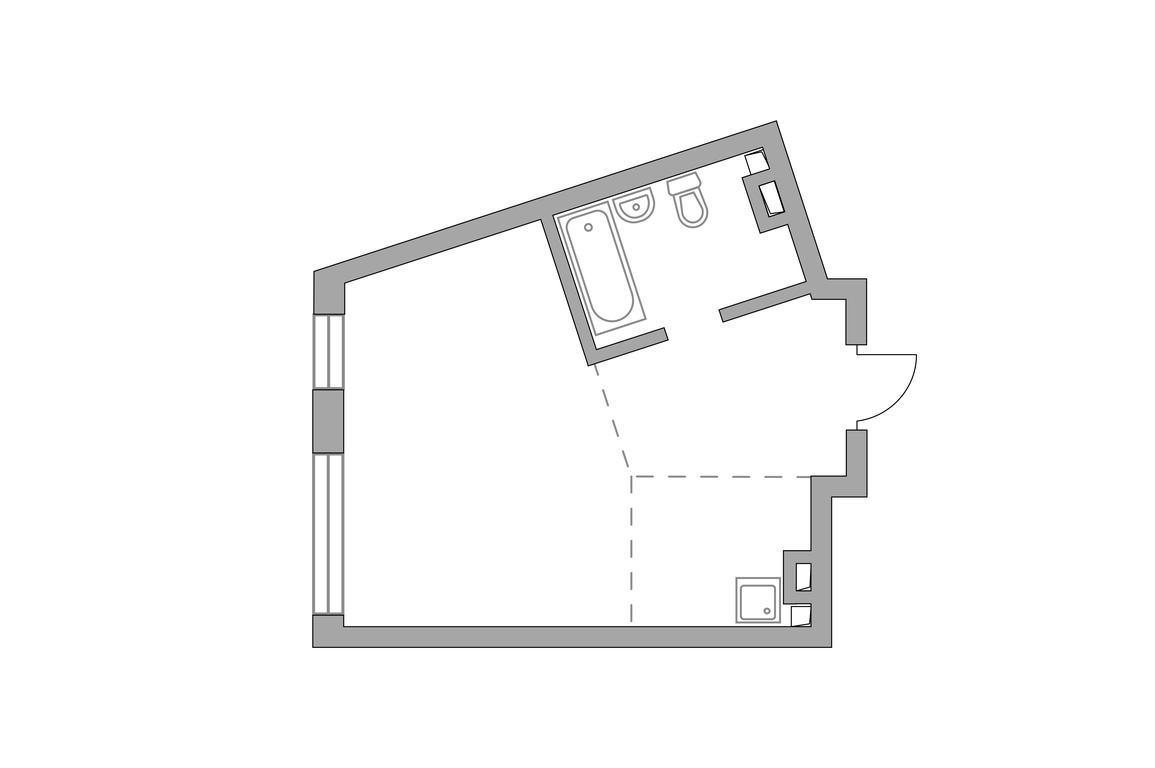 Apartment Sale, 32.84 sq. m. at Triniti 3, Dmitrovskoye Highway, 75к4, Moscow, Russia #2 Apartment Sale, 32.84 sq. m. at Triniti 3, Dmitrovskoye Highway, 75к4, Moscow, Russia #2