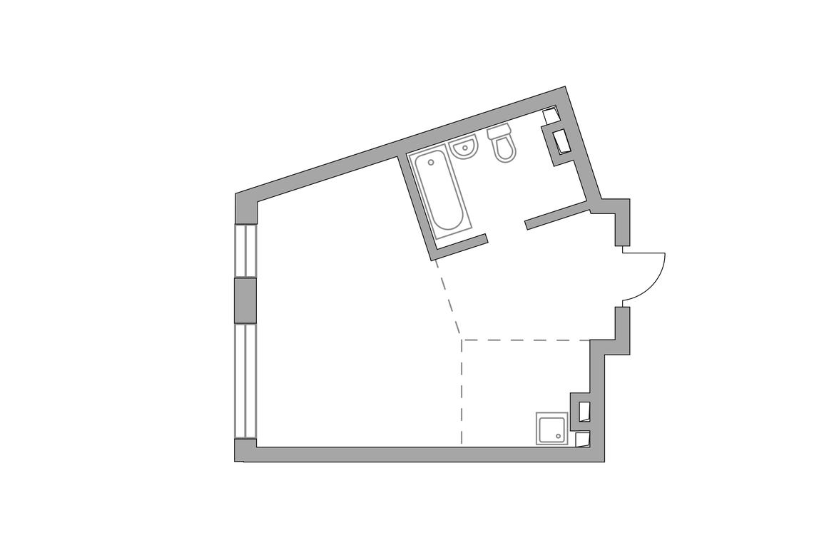 Apartment Sale, 33.87 sq. m. at Triniti 3, Dmitrovskoye Highway, 75к4, Moscow, Russia #2
