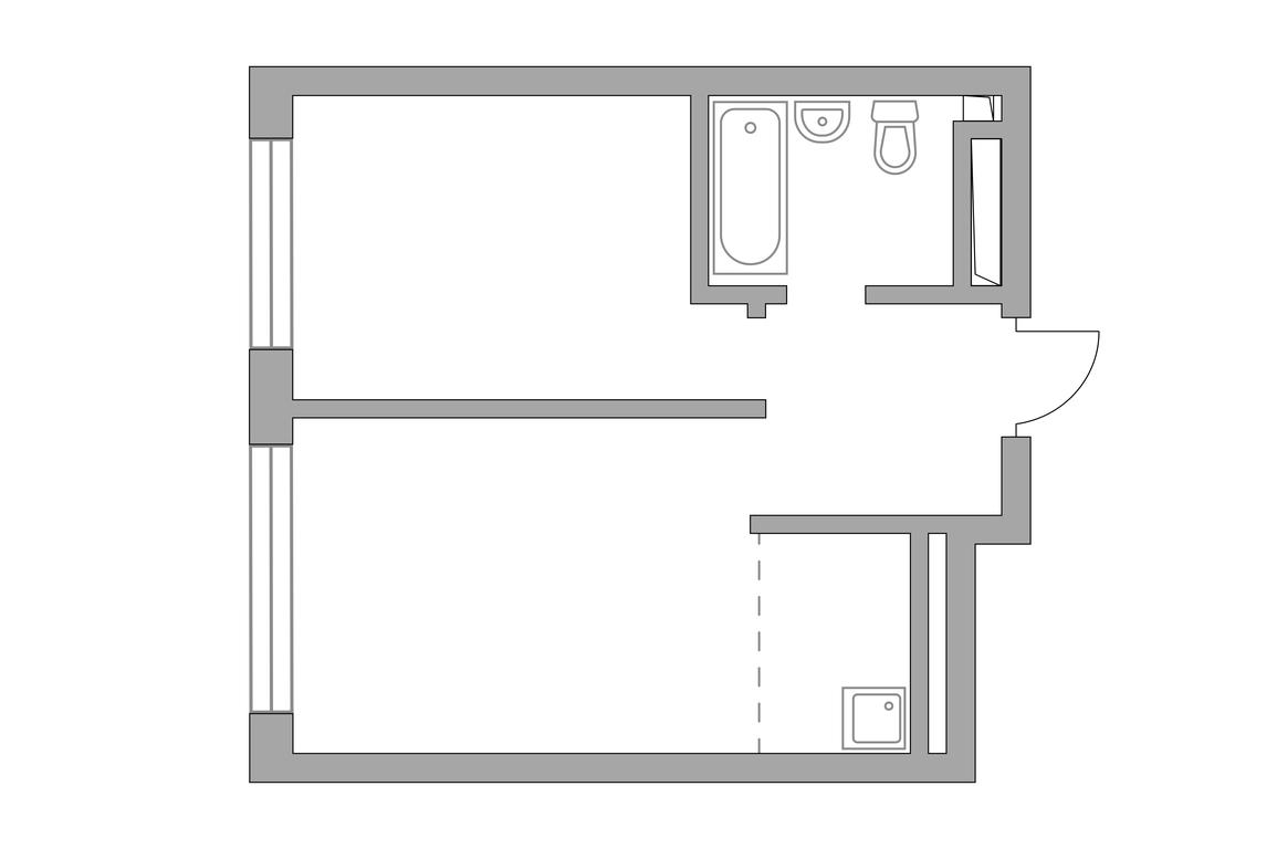 1-BD Apartment Sale, 37.55 sq. m. at Triniti 3, Dmitrovskoye Highway, 75к4, Moscow, Russia #2
